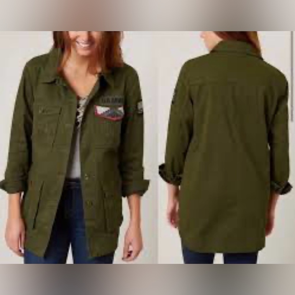 Dance and Marvel Military Style Jacket Army C3